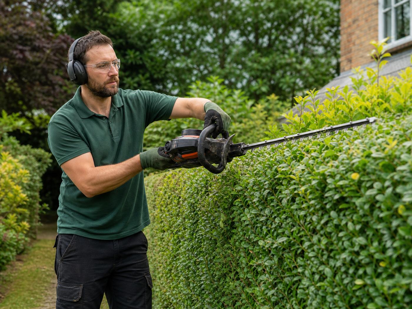 Hedge trimming